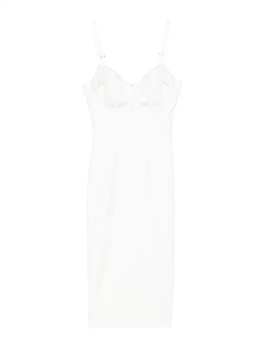 ELISABETTA FRANCHI Women's Dress AB70251E2-360 Ivory