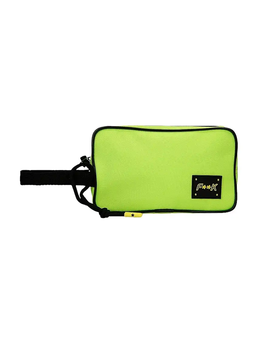 F**K Men's Clutch Bag FK24-A205FY Yellow
