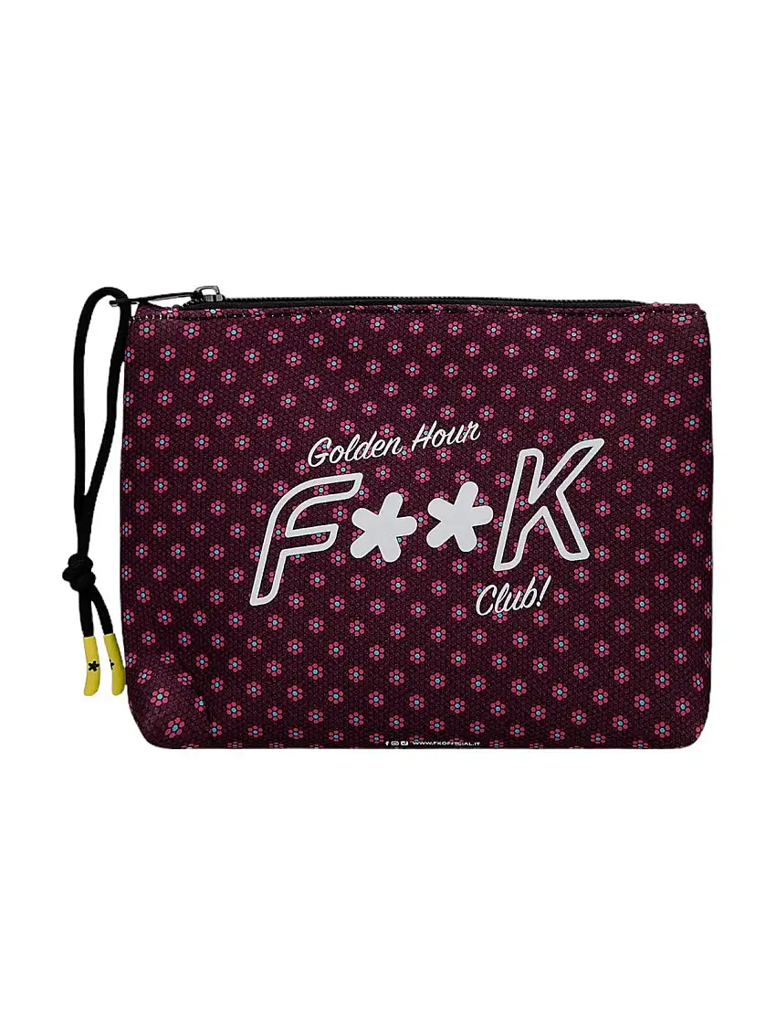 F**K Men's Clutch Bag FK24-A234X01 Multicolor