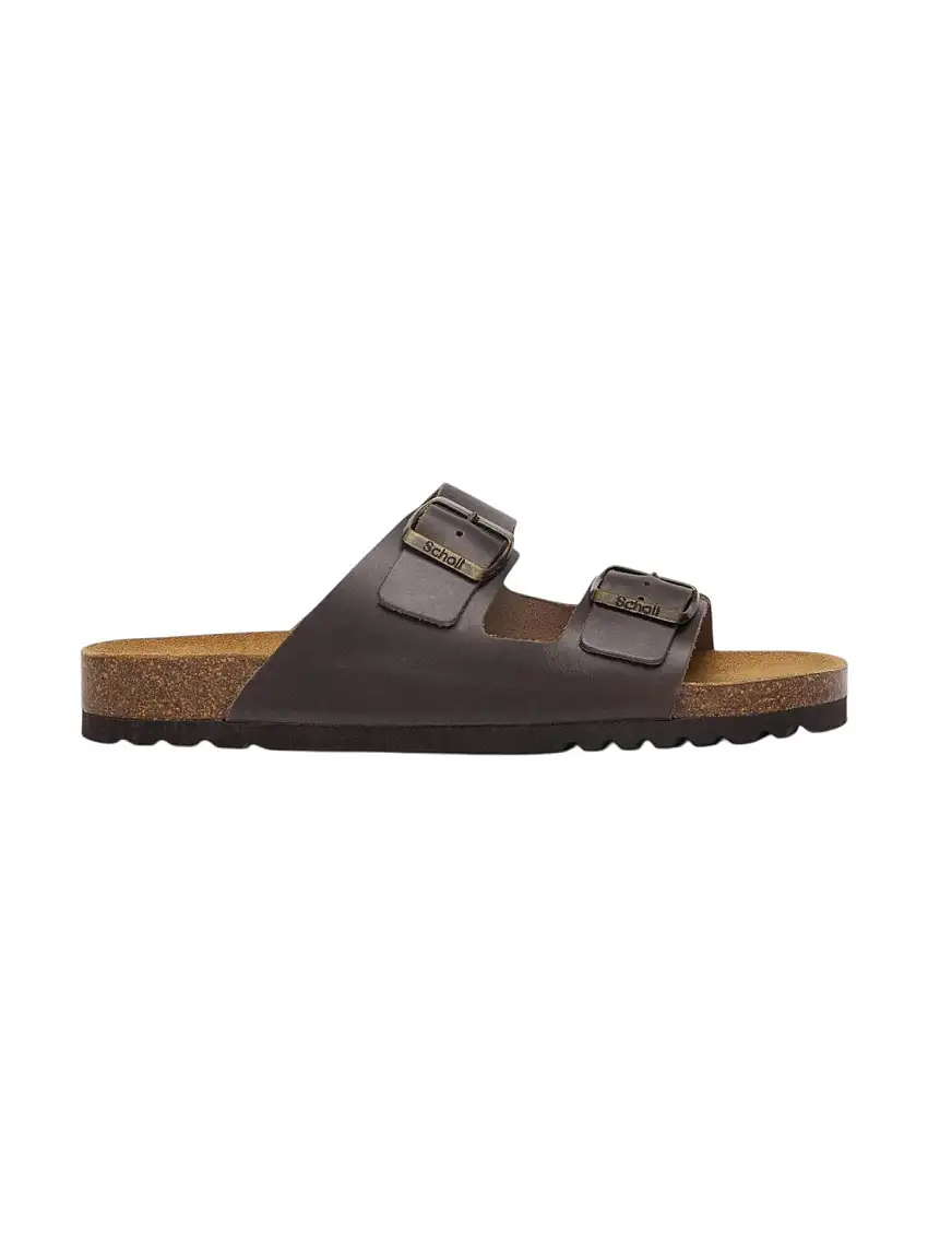 SCHOLL Men's Sandal JULIEN NEW COFFEE LTR F300761590 COFFEE