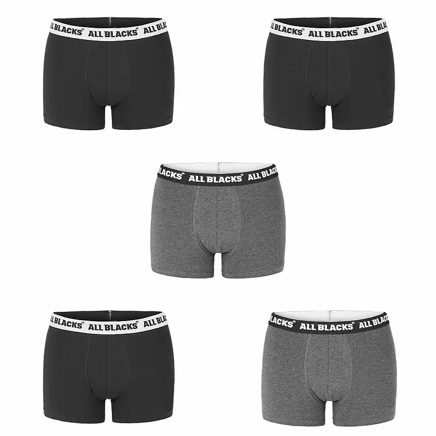 Boxer All Blacks (x5)