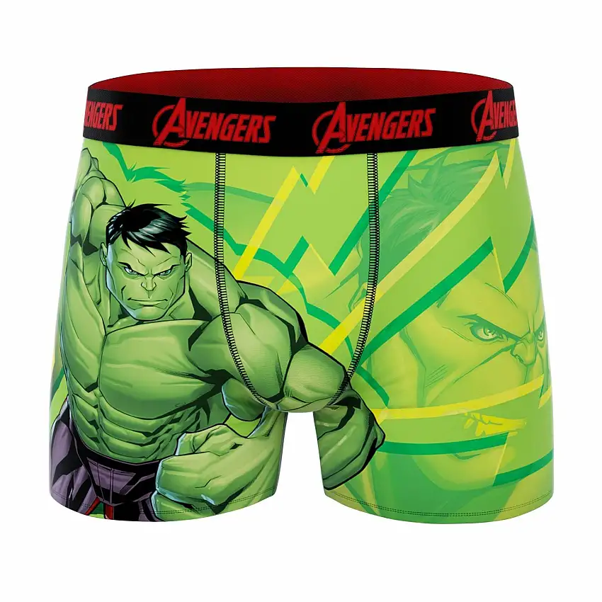 Boxer per bambini Avengers Hulk VS Black Panther (x6)