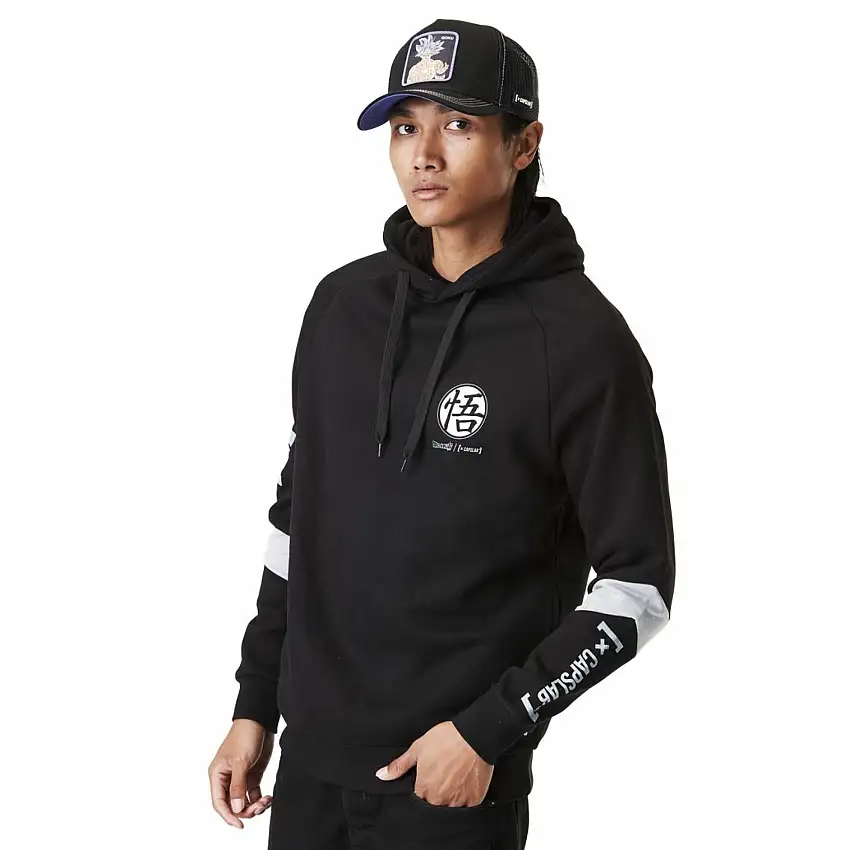 Felpa con cappuccio Capslab Dragon Ball Super Goku Ultra-Instinct