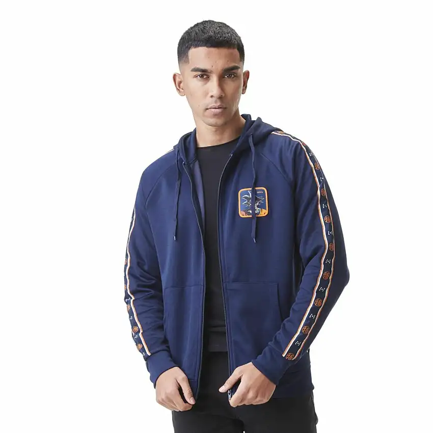 Felpa con cappuccio e zip Capslab Dragon Ball Z Goku