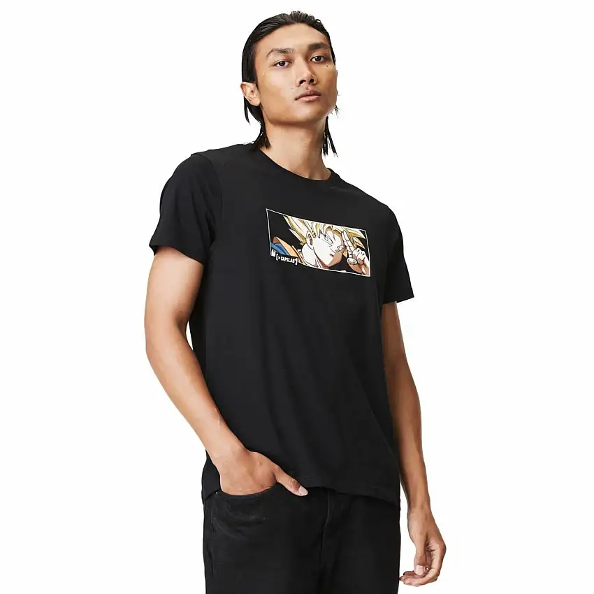 Maglietta girocollo Capslab Dragon Ball Z Saiyan