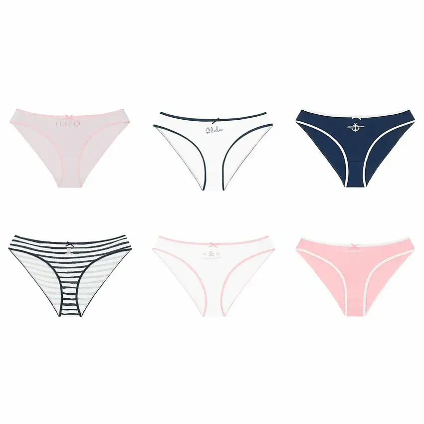 Slip lulucastagnette bambina (x6)