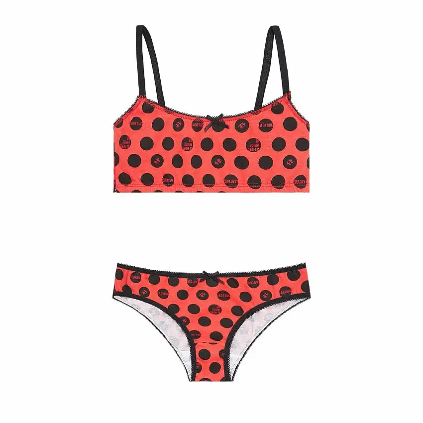 Costume da bagno 2 pezzi per bambina Miraculous