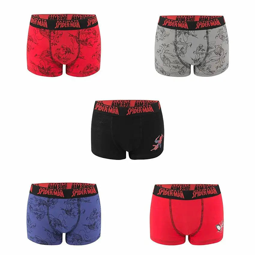 Boxer per bambini Ultimate Spiderman Toile (x5)