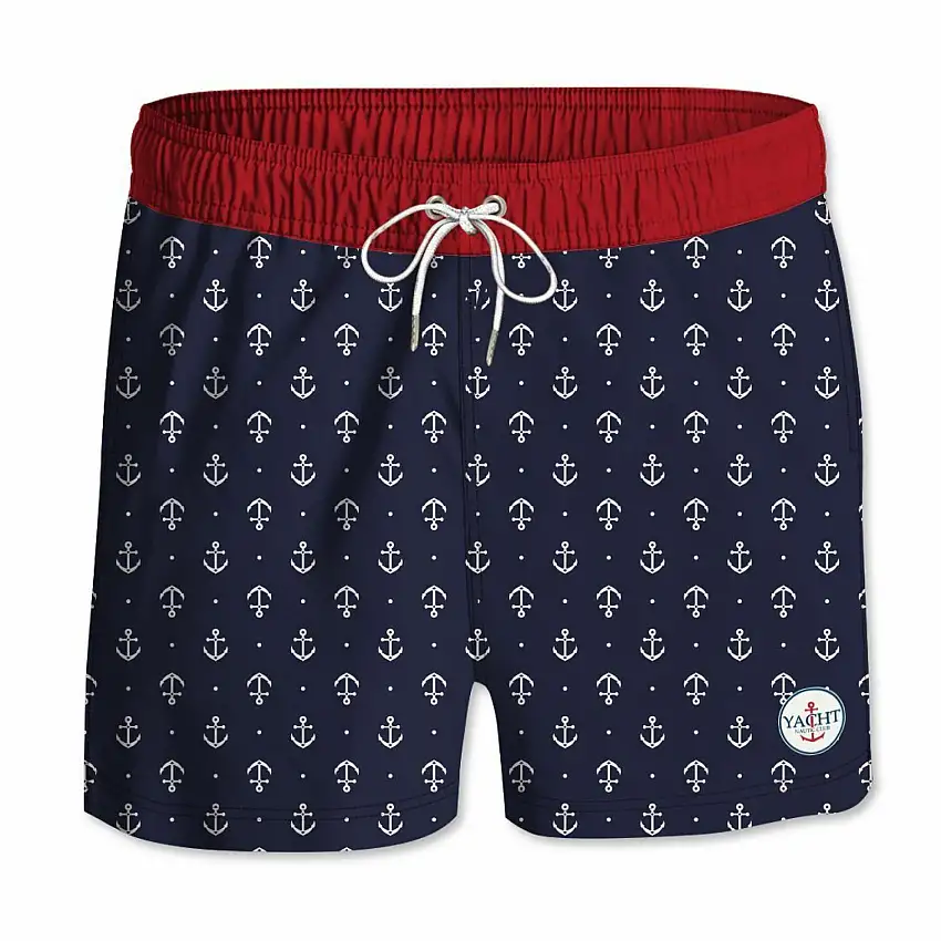 Pantaloncini da bagno con vita elastica Yacht Nautic Club