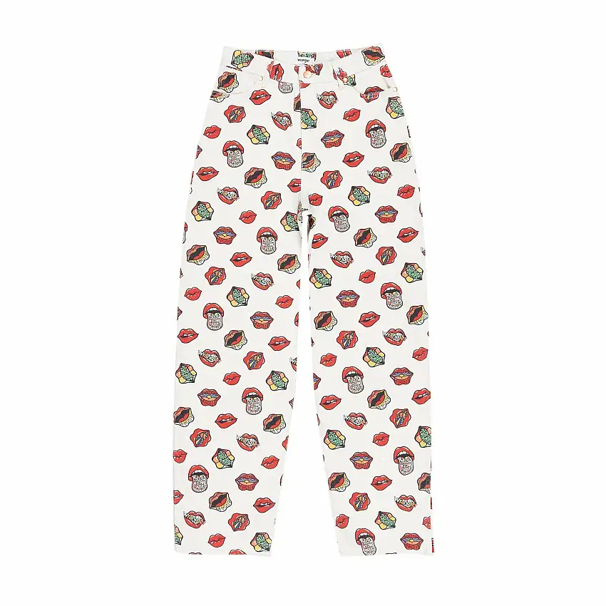 Jeans da donna Wrangler Barrel Read My Lips