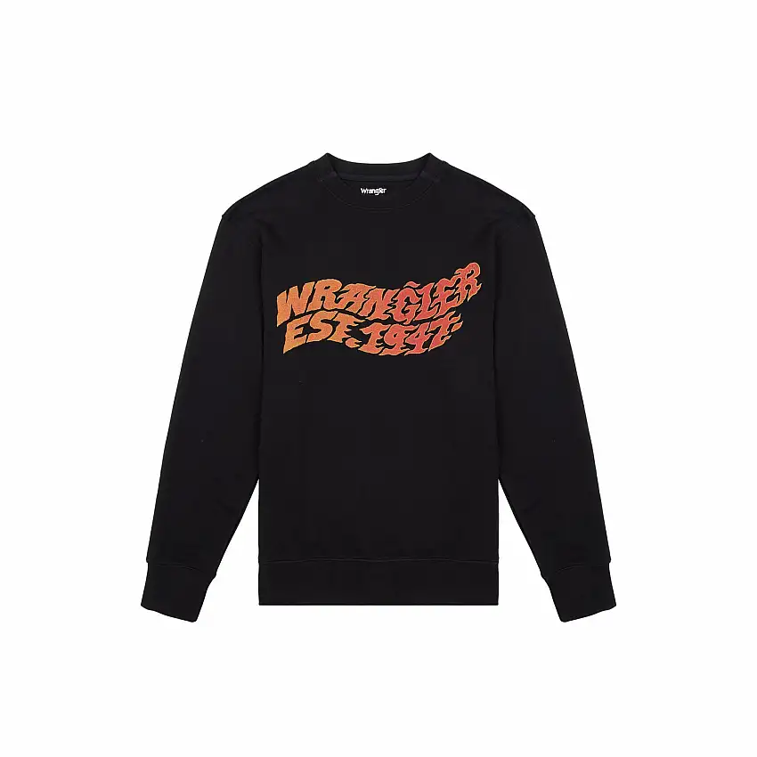 Felpa grafica a girocollo Wrangler