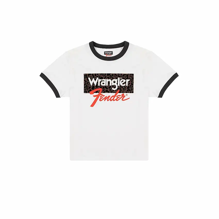 T-shirt casual da donna Wrangler Ringer