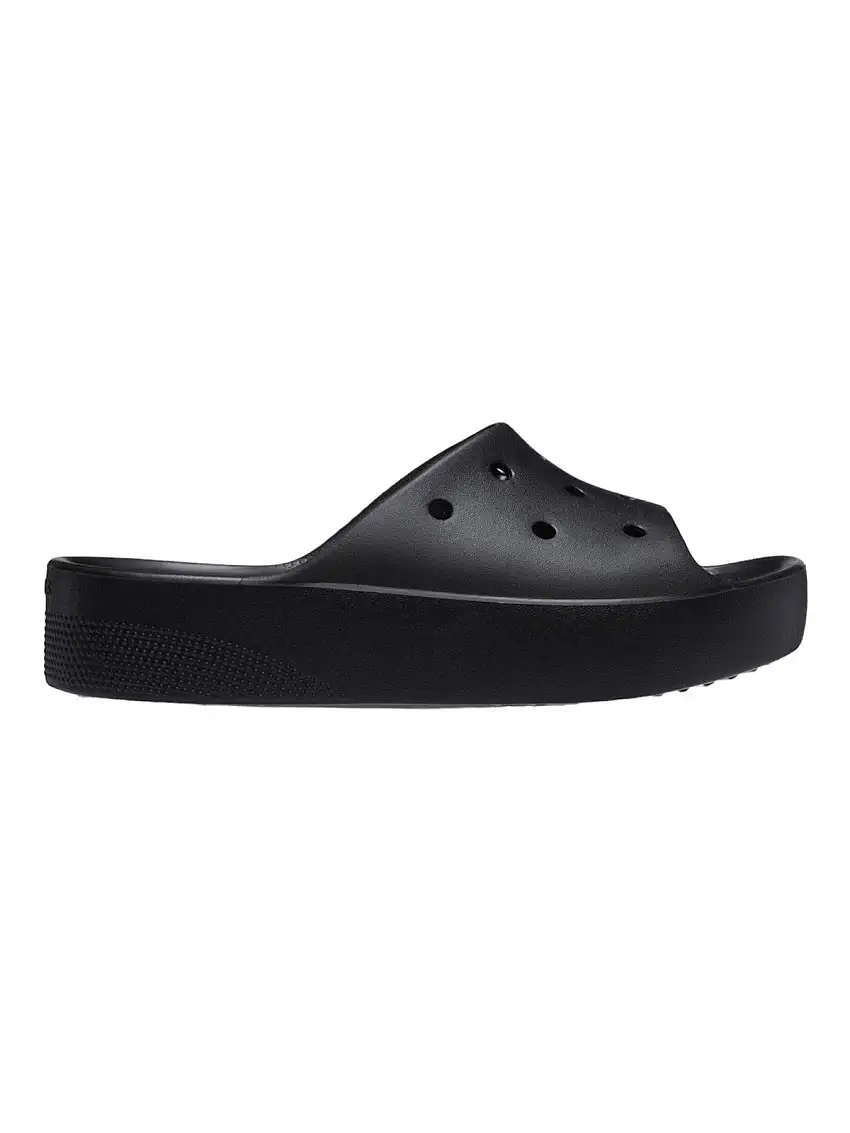 CROCS Women's Slipper Classic Platform Flip W 208180 001 Black