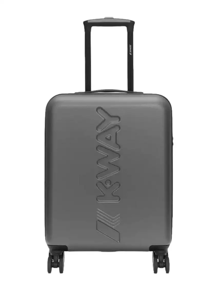 K-WAY Suitcases and Trolleys Unisex adult TROLLEY MEDIUM K11417W L23 Gray
