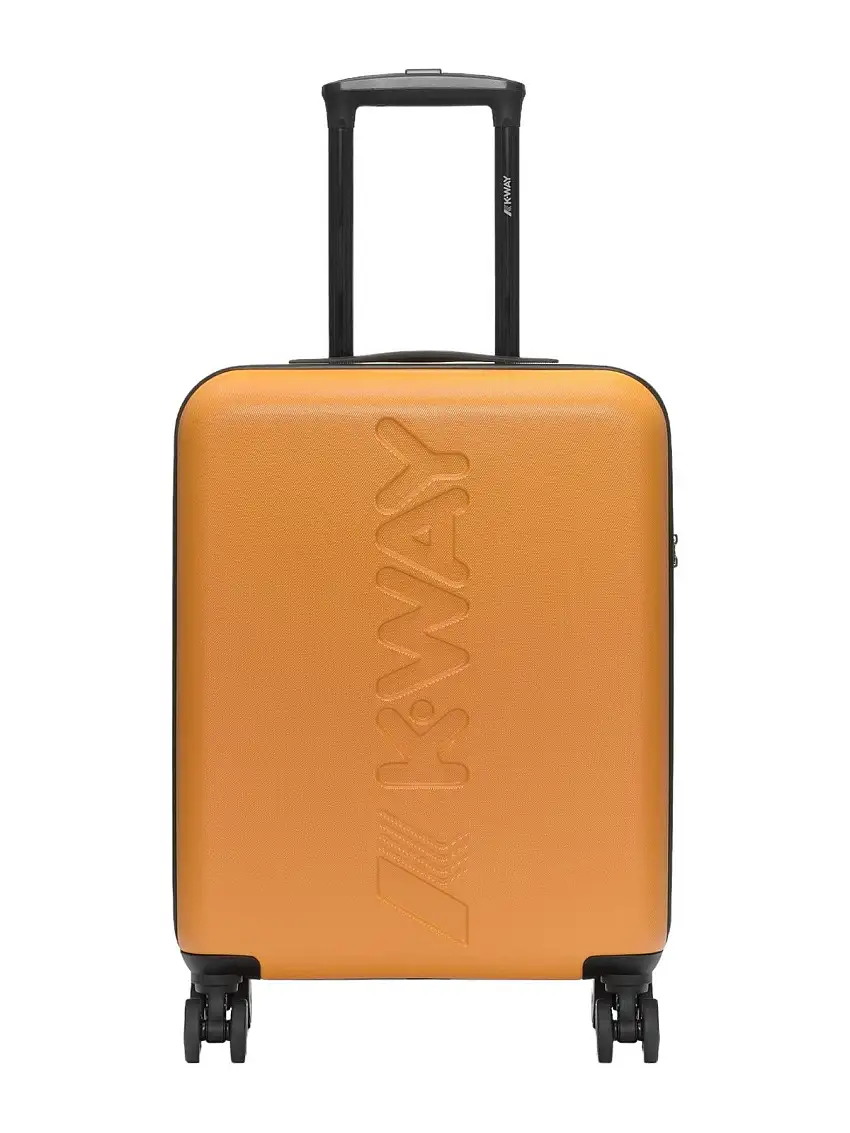 K-WAY Suitcases and Trolleys Unisex adult TROLLEY SMALL K11416W L31 Yellow