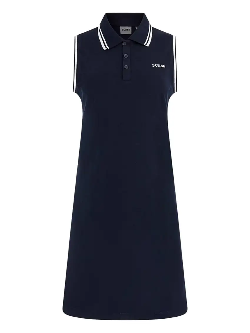 GUESS SPORT Women's Dress AMARYLLIS SHORT DRES V5GK04 KCOK1 A71W Blue