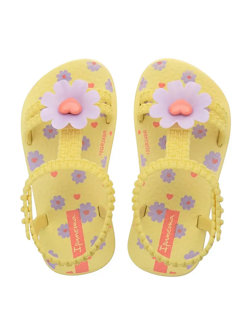 IPANEMA Girls' Sandal IP.83355 BC654 YELLOW/LILAC