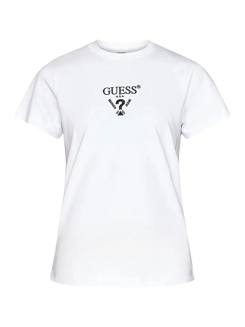 GUESS SPORT Women's T-shirt COLETTE SS TEE V4YI21 KCDH1 G011 White