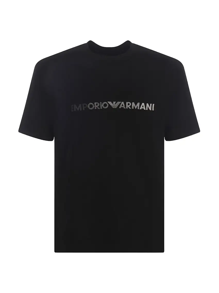 EMPORIO ARMANI Men's T-Shirt and Polo 3D1TG3 1JPZZ 0057 Black