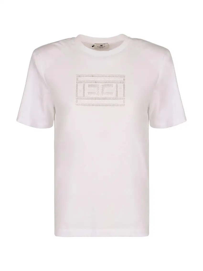 ELISABETTA FRANCHI Women's T-Shirt and Polo MA01651E2-270 White