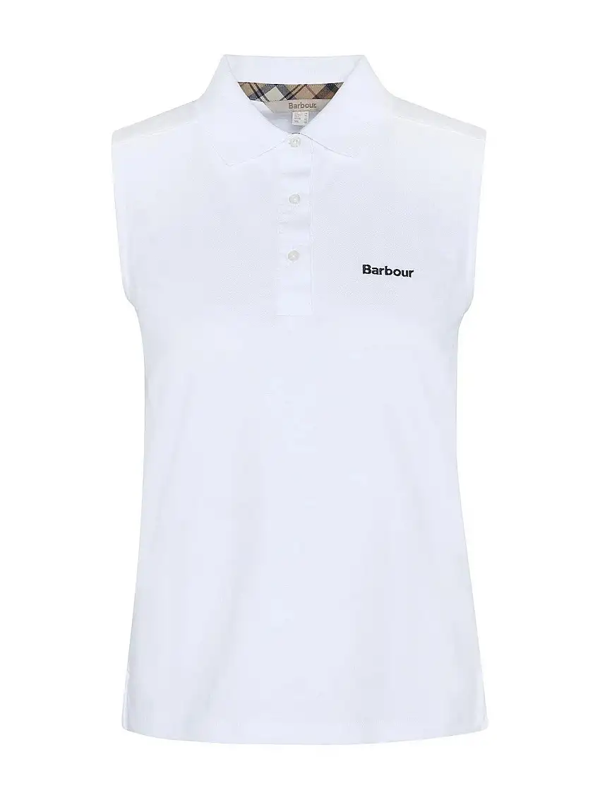 BARBOUR Women's Polo LML0888 WH11 White