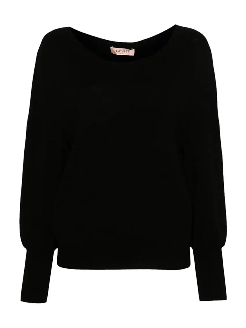 TWINSET Women's Sweater 242TP3500 00006 Black