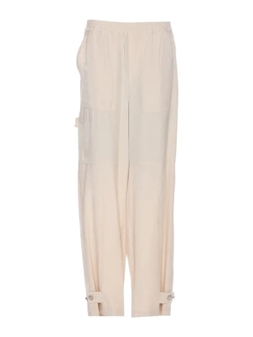 LIU JO WHITE Women's Trousers WA5262T3406 20304 White