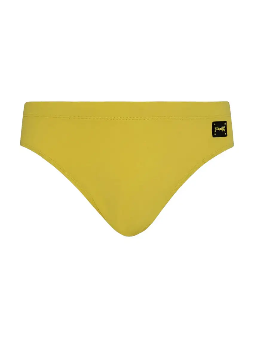 F**K Men's Swimsuit FK24-2010YL Yellow