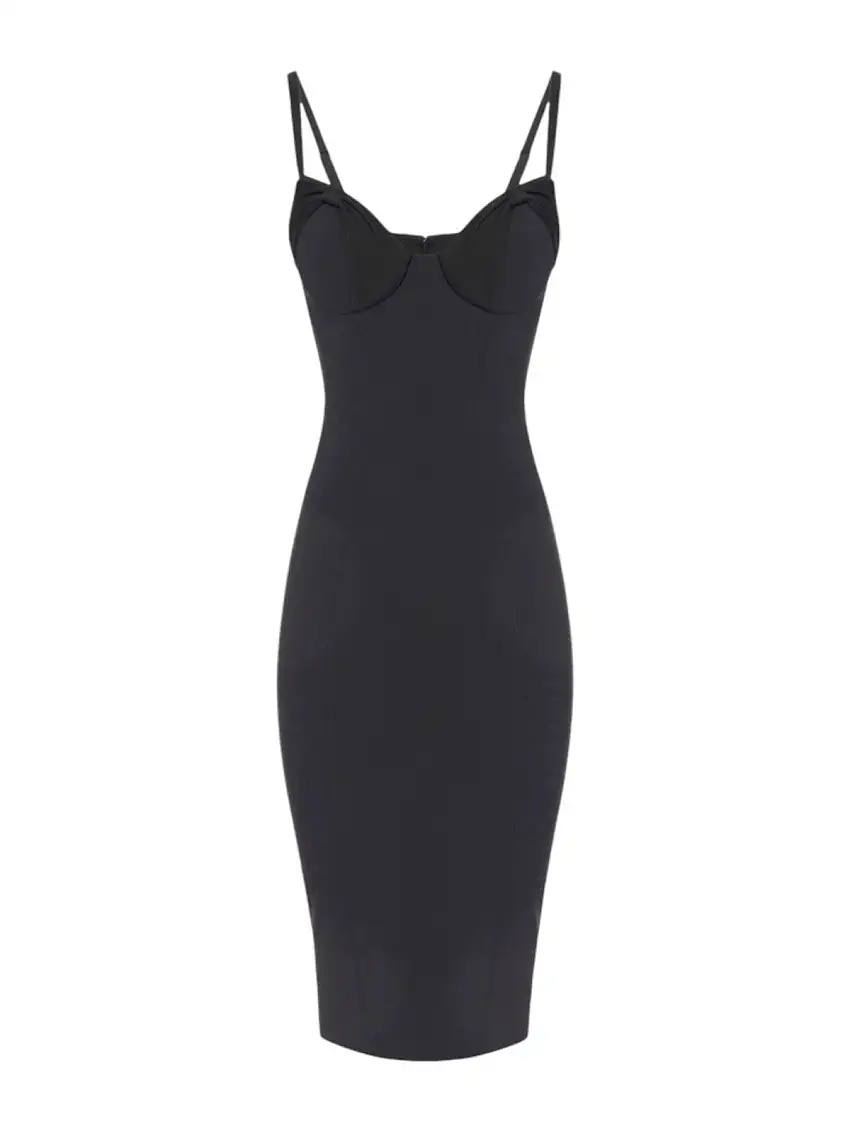 ELISABETTA FRANCHI Women's Dress AB70251E2-110 Black