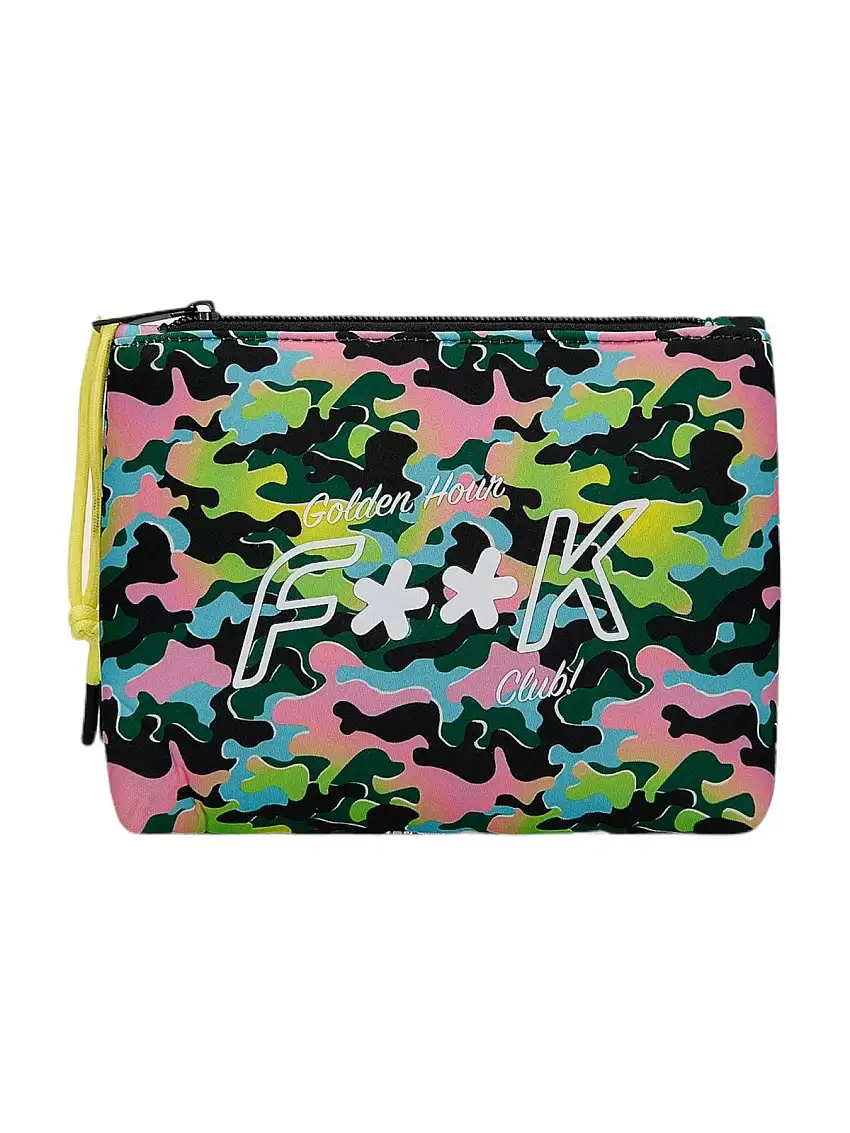F**K Men's Clutch Bag FK24-A233X08 Multicolor