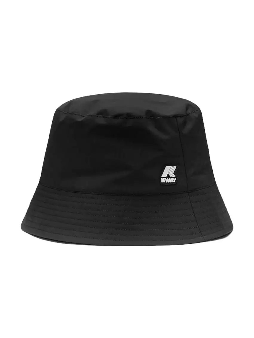 K-WAY Men's Pascalle Ripstop Marmot Hat K111F5W AL8 Black