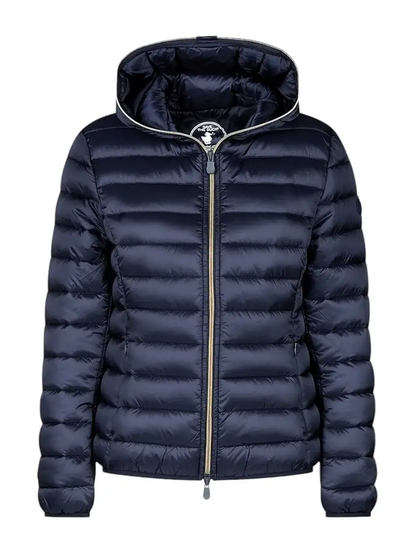 SAVE THE DUCK Women's Down Jacket Alexis D33620W IRIS19 90010 Blue