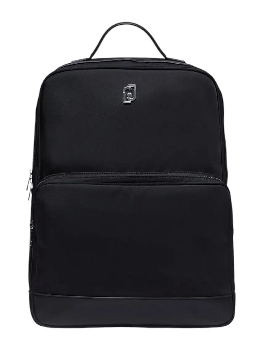LIU JO UOMO Men's One-Shoulder Backpack - Black Men's Backpack - Black