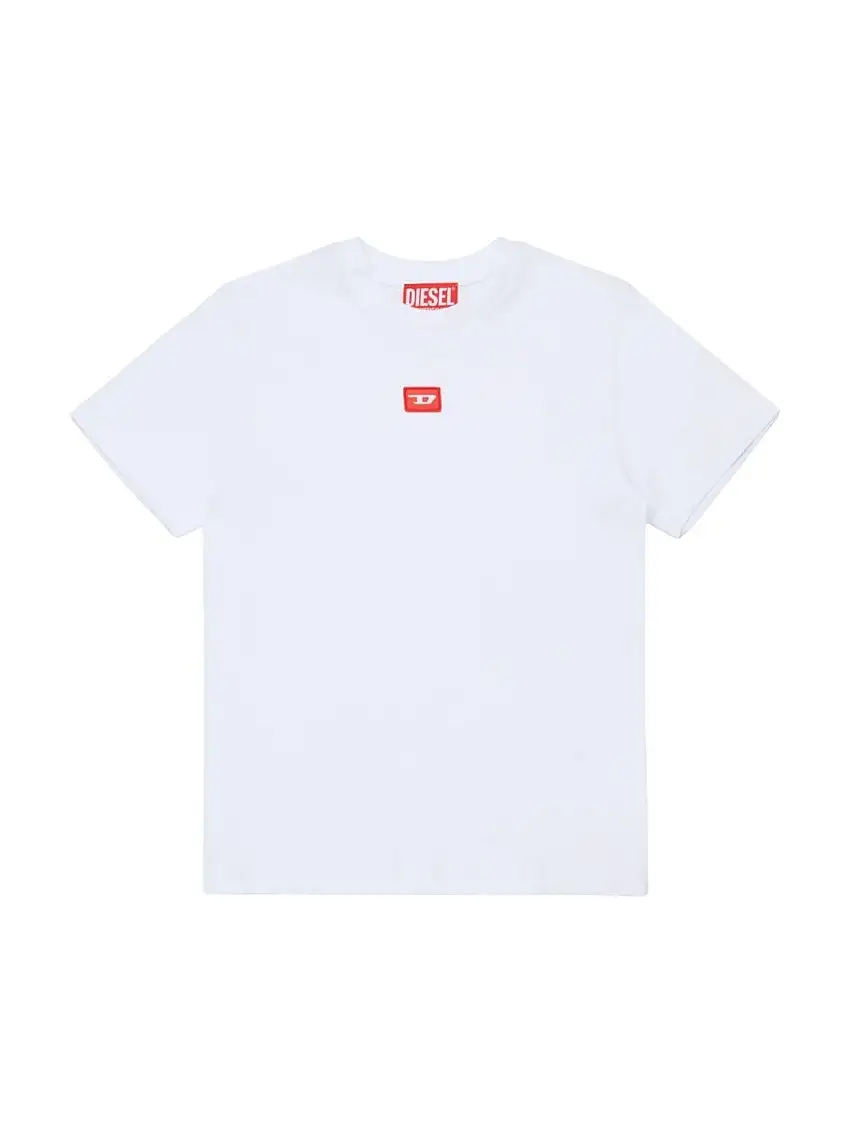 DIESEL T-shirt Children and Boys J02501 0GRAI K100 White