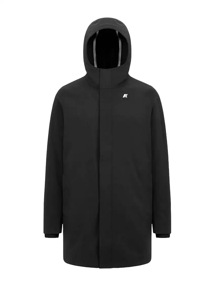 K-WAY Men's Marlyn Bonded Jacket K7126UW A3C Black