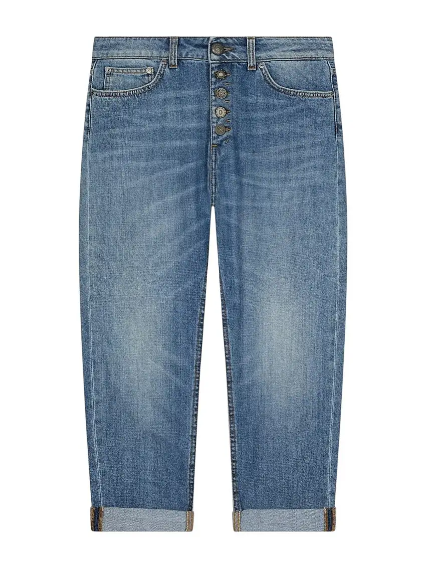 DONDUP Women's Koons Jewel Jeans DP268B DF0263D IN8 800 Blue